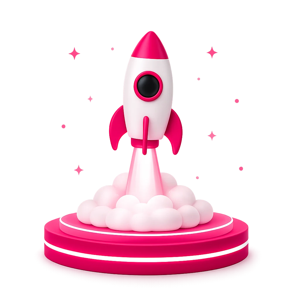 Future Founders rocket launch graphic