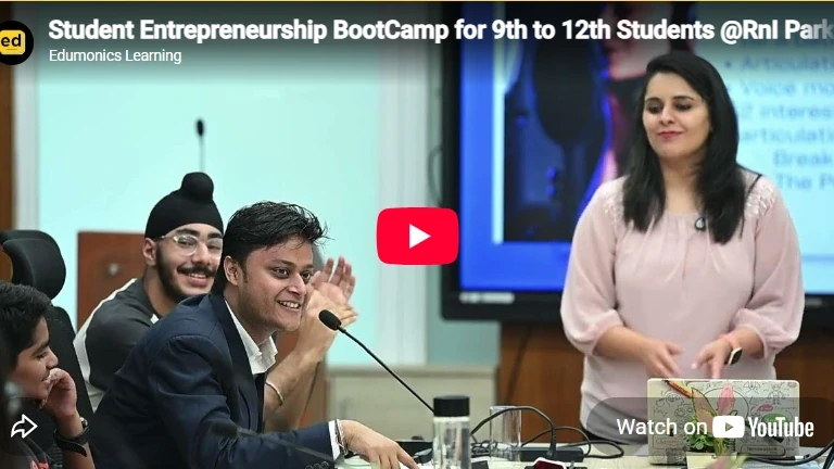 Student Entrepreneurship BootCamp for 9th to 12th Students video thumbnail
